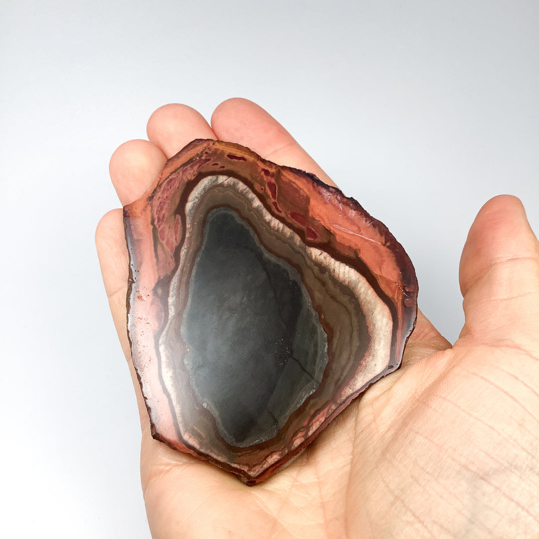 Polychrome Jasper Slice-Rocks and Gems Canada