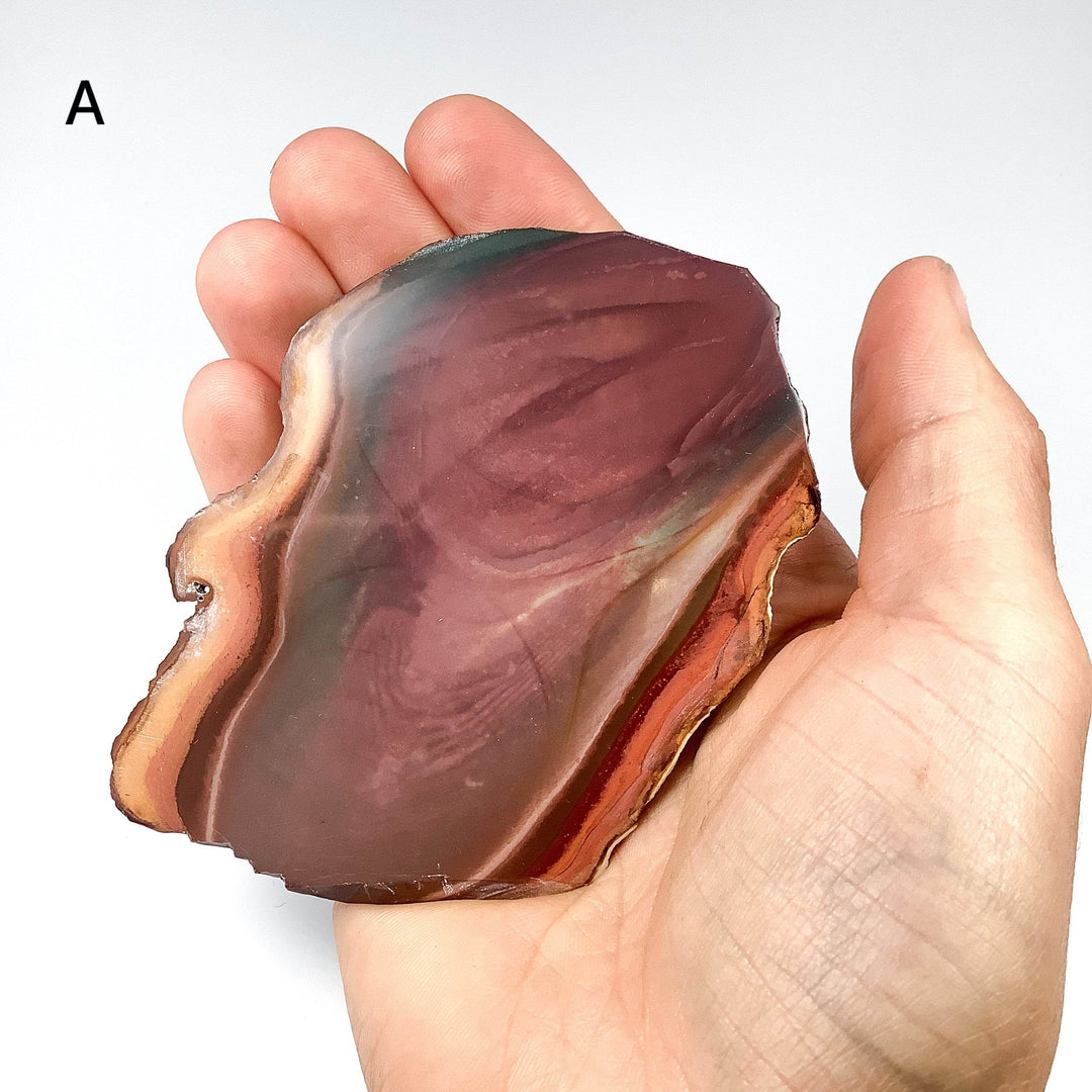 Polychrome Jasper Slice-Rocks and Gems Canada