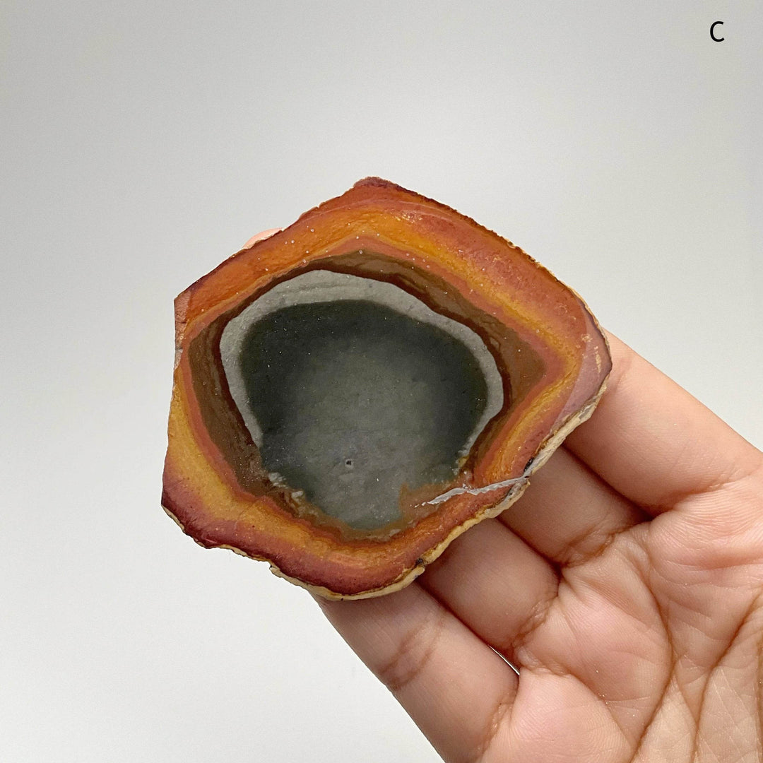 Polychrome Jasper Slice-Rocks and Gems Canada