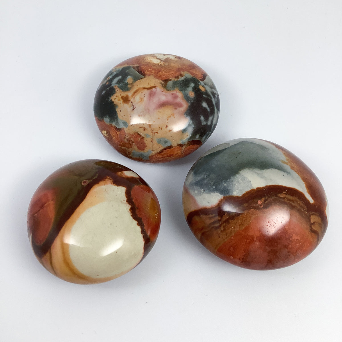 Polychrome Jasper Tumble-Rocks and Gems Canada