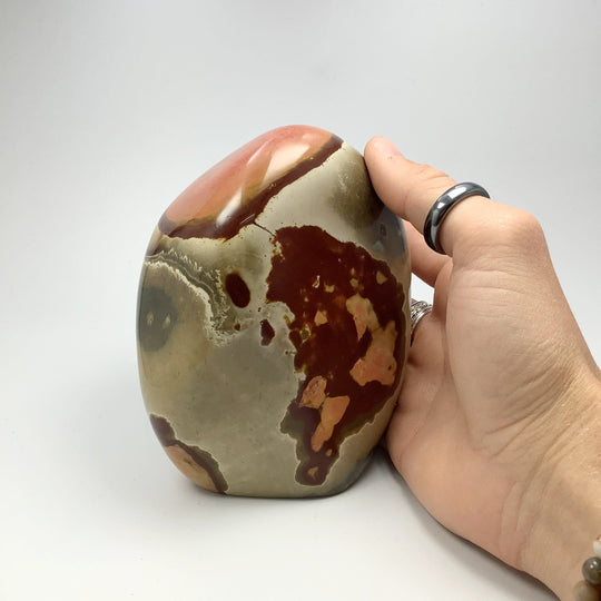 Polychrome Jasper Freeform Stand Up - Rocks and Gems Canada