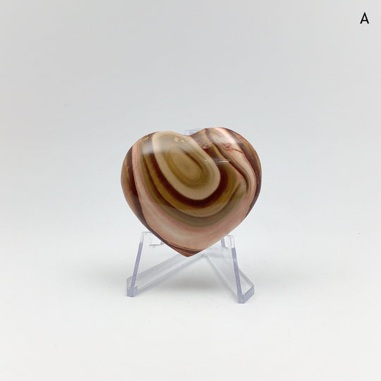 Polychrome Jasper Heart - Rocks and Gems Canada
