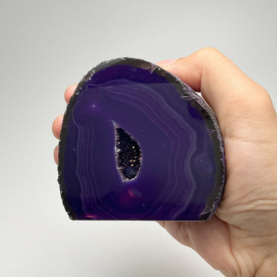 Purple Agate Geode