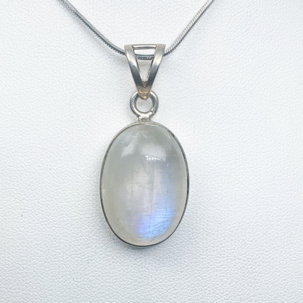 Rainbow Moonstone Pendant-Rocks and Gems Canada