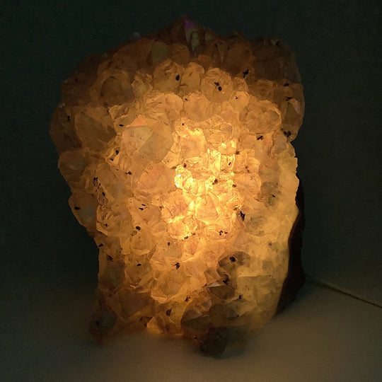 Rainbow Amethyst Lamp - Rocks and Gems Canada
