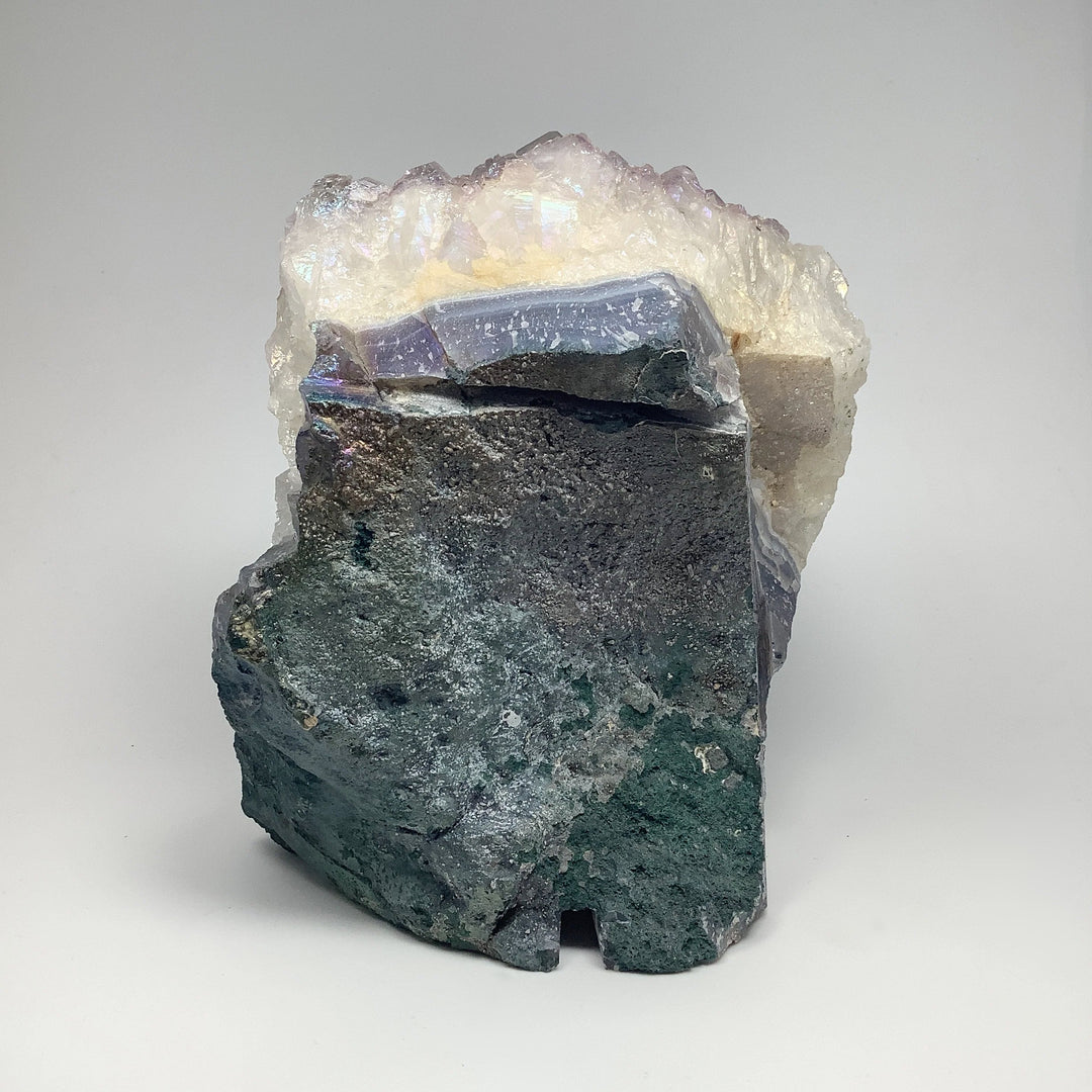 Rainbow Amethyst Lamp - Rocks and Gems Canada
