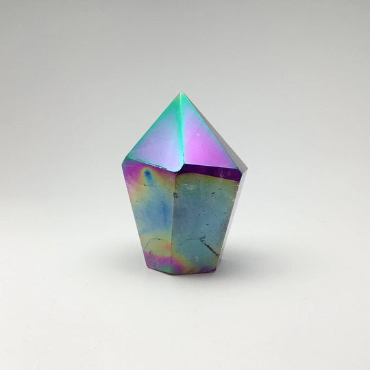 Rainbow Amethyst Point - Rocks and Gems Canada