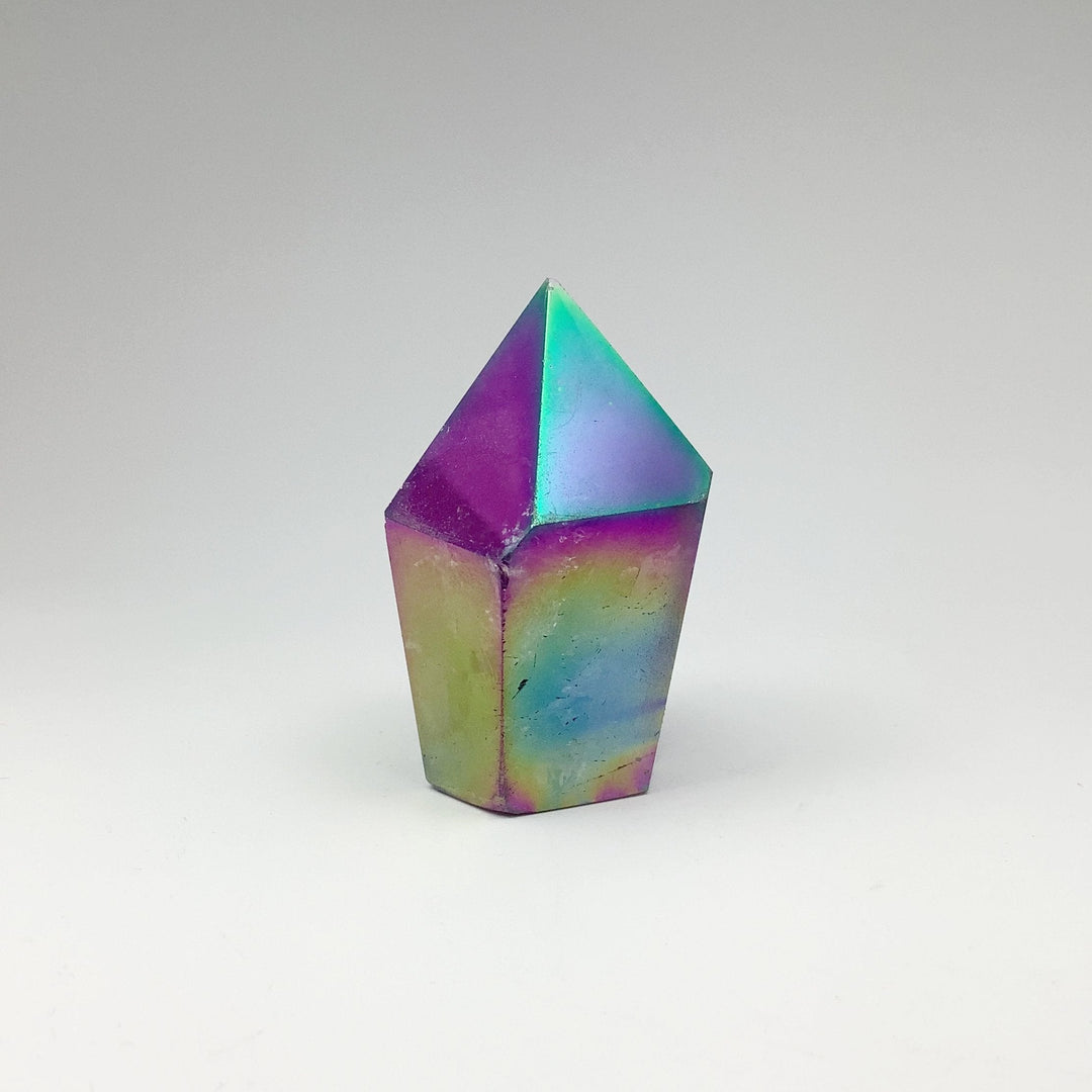 Rainbow Amethyst Point - Rocks and Gems Canada