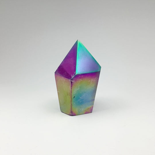 Rainbow Amethyst Point - Rocks and Gems Canada