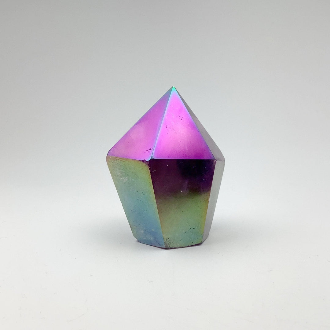 Rainbow Amethyst Point - Rocks and Gems Canada