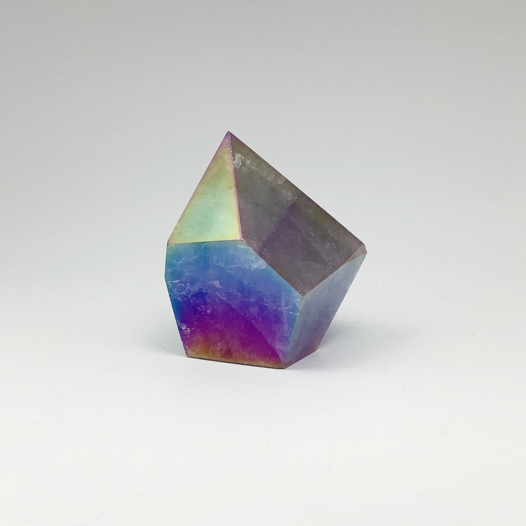 Rainbow Amethyst Point - Rocks and Gems Canada