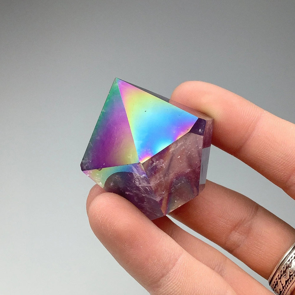 Rainbow Amethyst Point - Rocks and Gems Canada