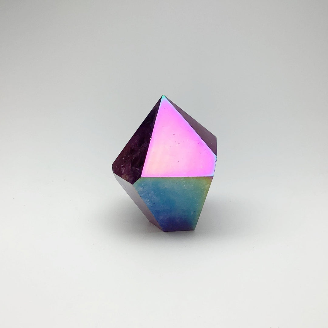 Rainbow Amethyst Point - Rocks and Gems Canada