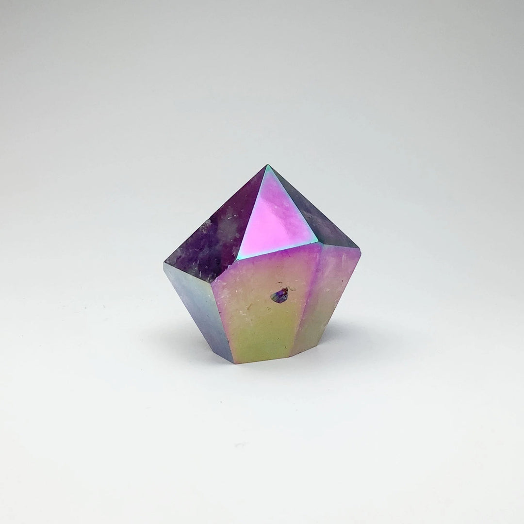 Rainbow Amethyst Point - Rocks and Gems Canada