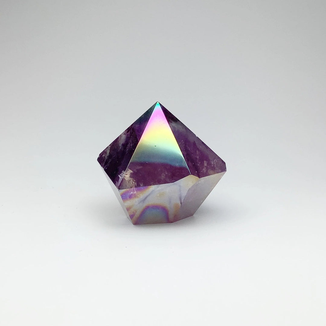 Rainbow Amethyst Point - Rocks and Gems Canada