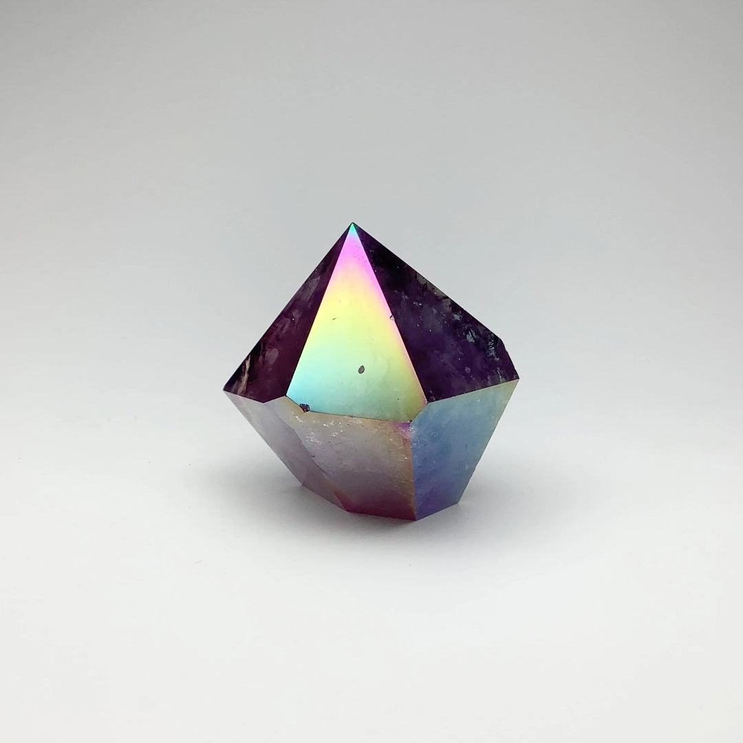Rainbow Amethyst Point - Rocks and Gems Canada