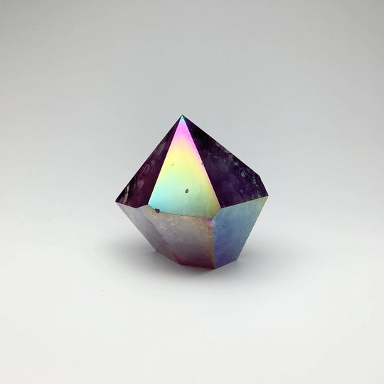 Rainbow Amethyst Point - Rocks and Gems Canada