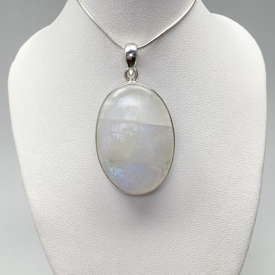 Rainbow Moonstone Pendant - Rocks and Gems Canada