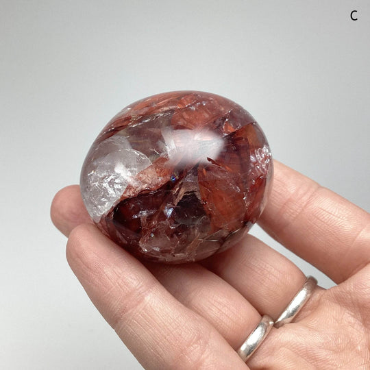 Red Hematoid Quartz Tumble-Rocks and Gems Canada