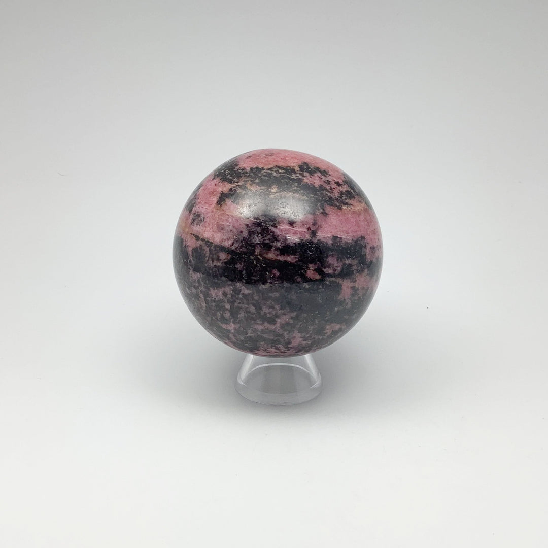 Rhodonite Sphere - Rocks and Gems Canada
