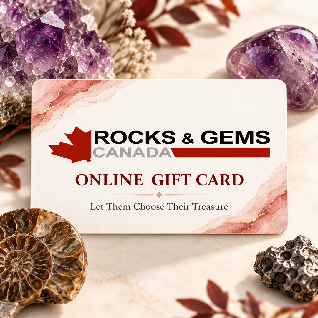 Rocks and Gems Canada Online Gift Voucher-Rocks and Gems Canada