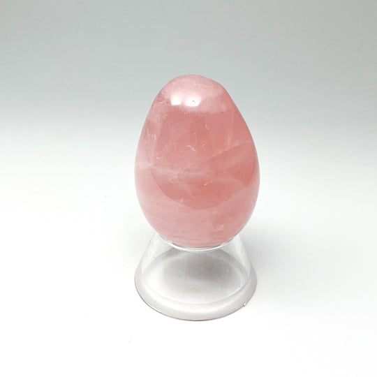 Rose Quartz Egg-Rocks and Gems Canada