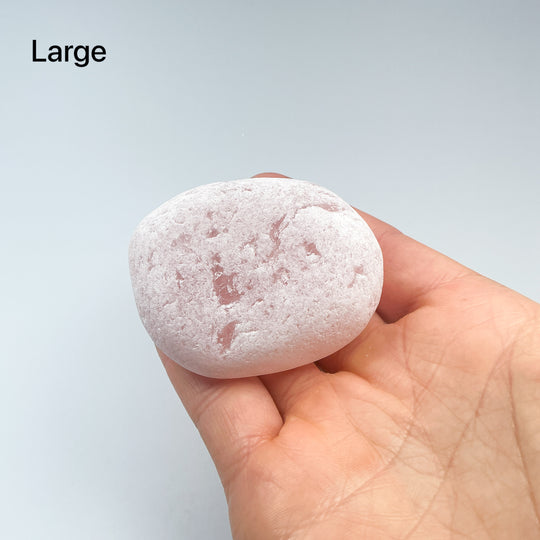 Rose Quartz Ema Egg-Rocks and Gems Canada