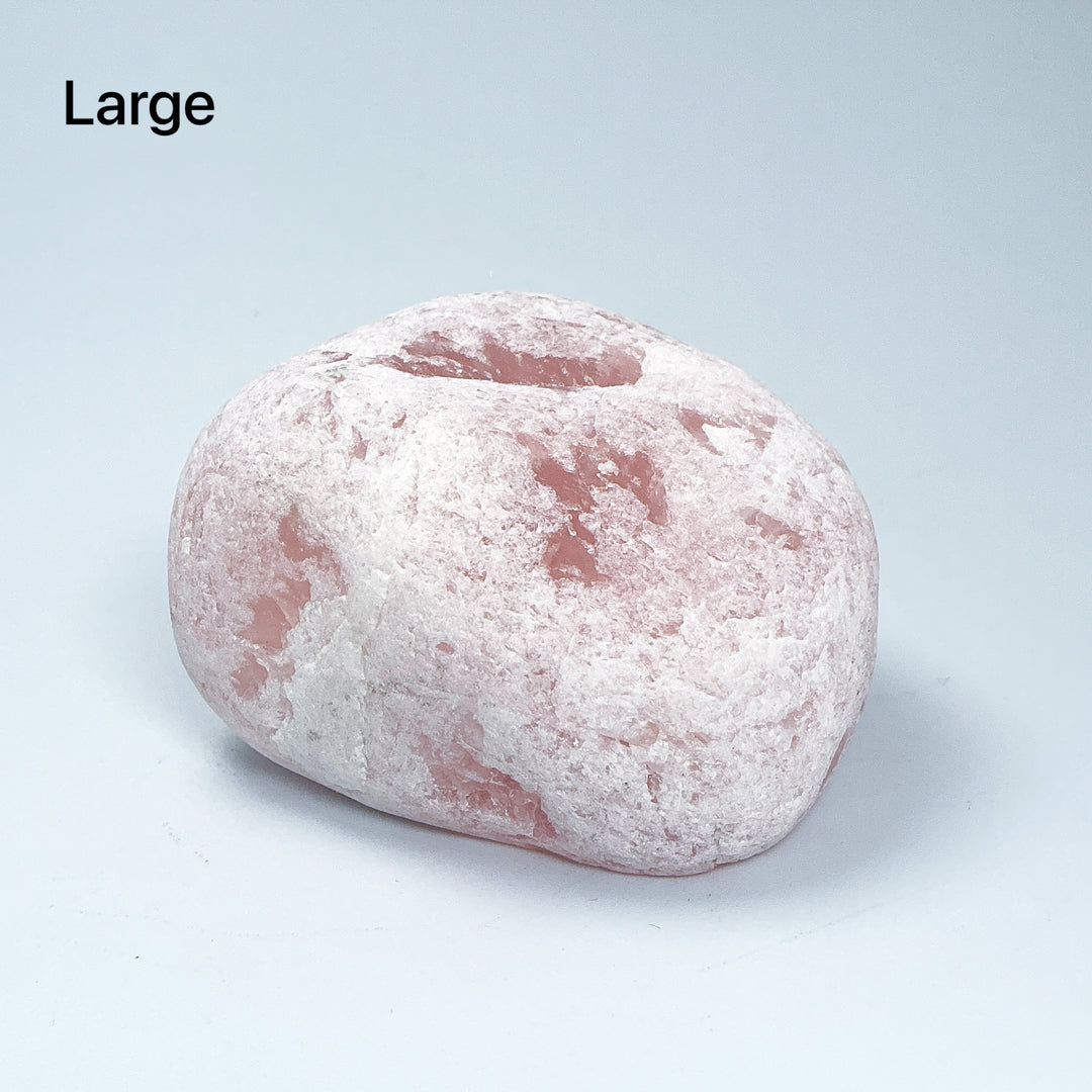 Rose Quartz Ema Egg-Rocks and Gems Canada