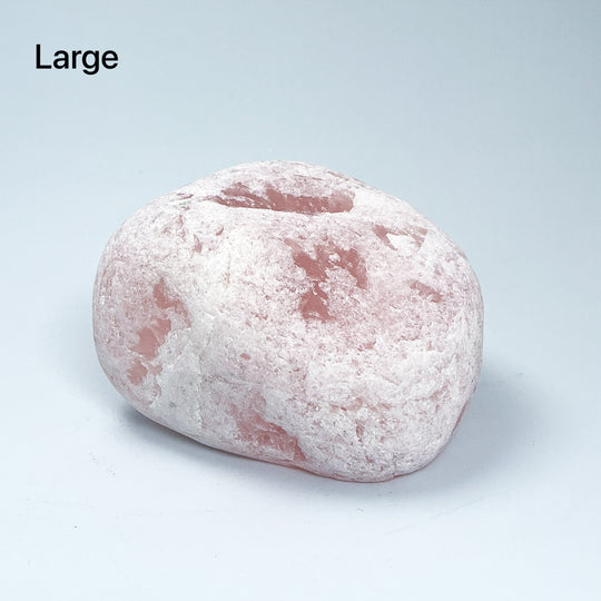 Rose Quartz Ema Egg-Rocks and Gems Canada