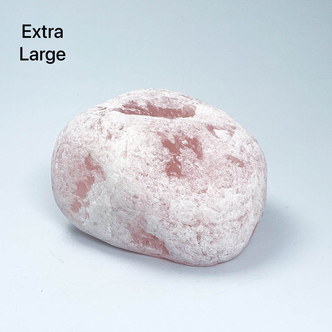 Rose Quartz Ema Egg-Rocks and Gems Canada