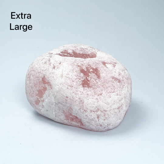 Rose Quartz Ema Egg-Rocks and Gems Canada