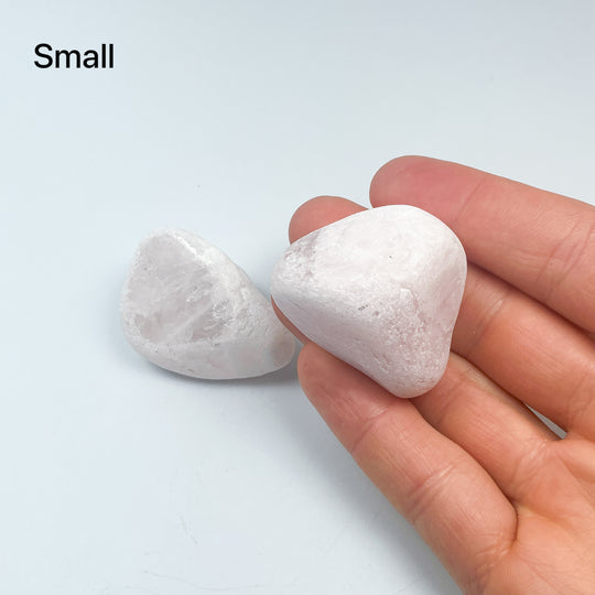 Rose Quartz Ema Egg-Rocks and Gems Canada