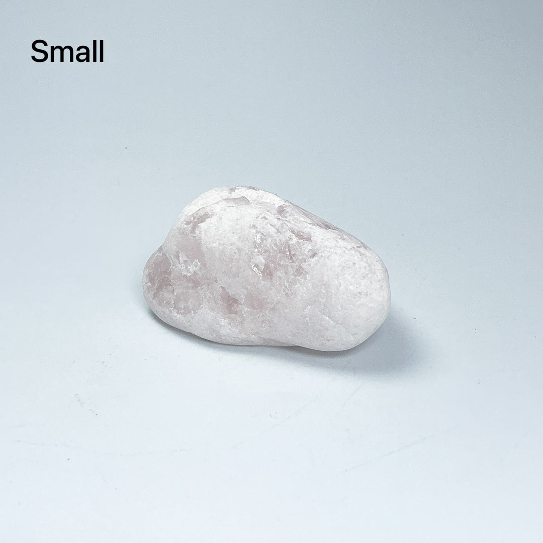 Rose Quartz Ema Egg-Rocks and Gems Canada