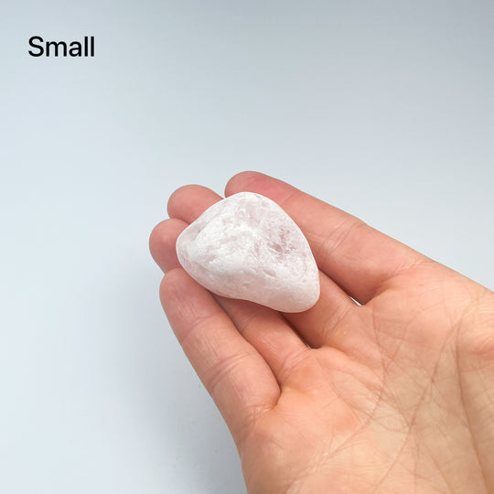 Rose Quartz Ema Egg-Rocks and Gems Canada