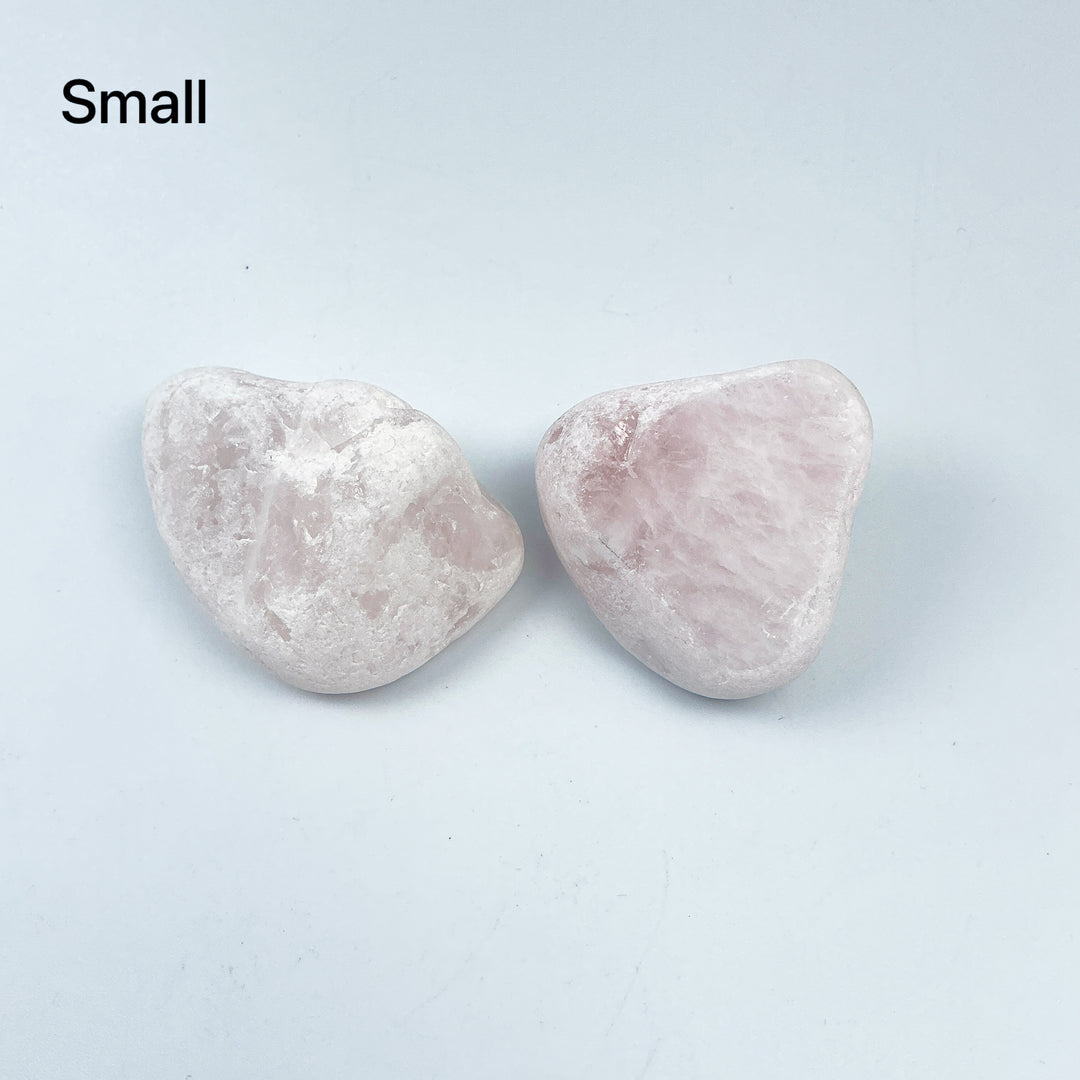 Rose Quartz Ema Egg-Rocks and Gems Canada