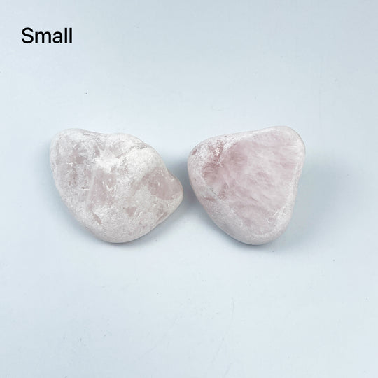 Rose Quartz Ema Egg-Rocks and Gems Canada