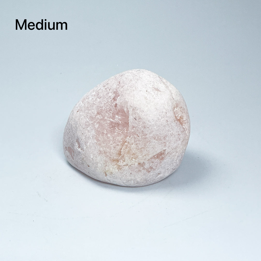 Rose Quartz Ema Egg-Rocks and Gems Canada