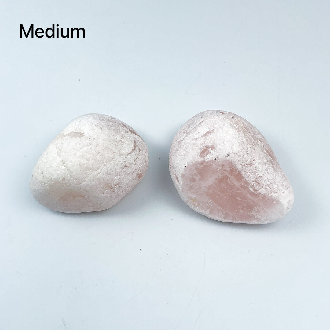 Rose Quartz Ema Egg-Rocks and Gems Canada