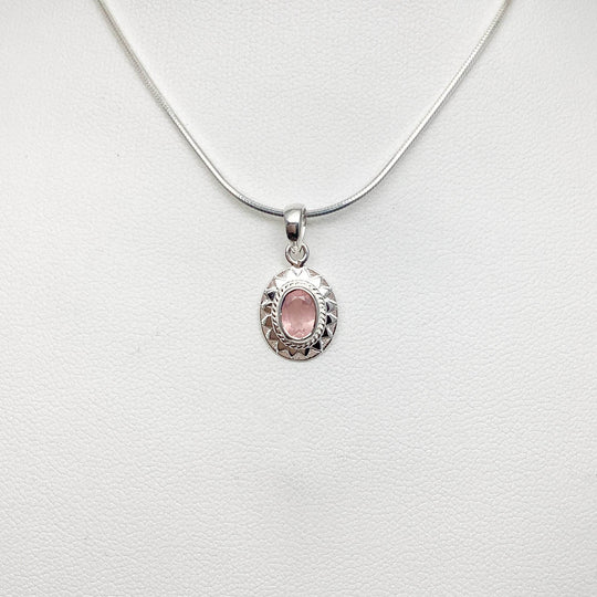 Rose Quartz Pendant-Rocks and Gems Canada