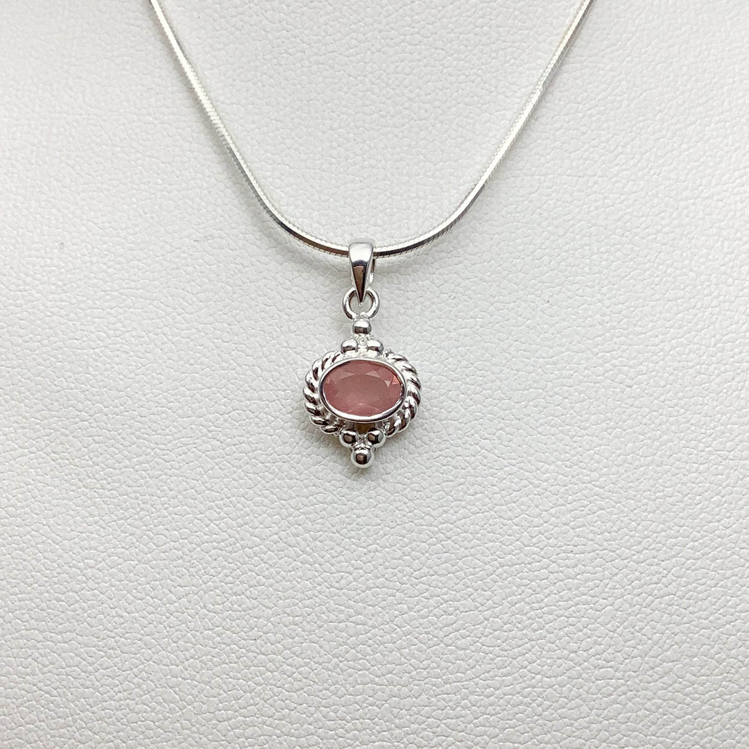 Rose Quartz Pendant-Rocks and Gems Canada