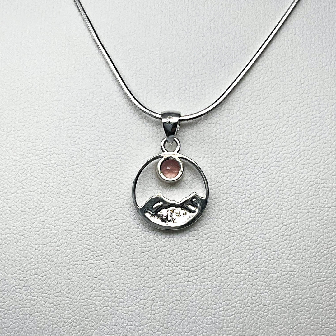 Rose Quartz Pendant-Rocks and Gems Canada