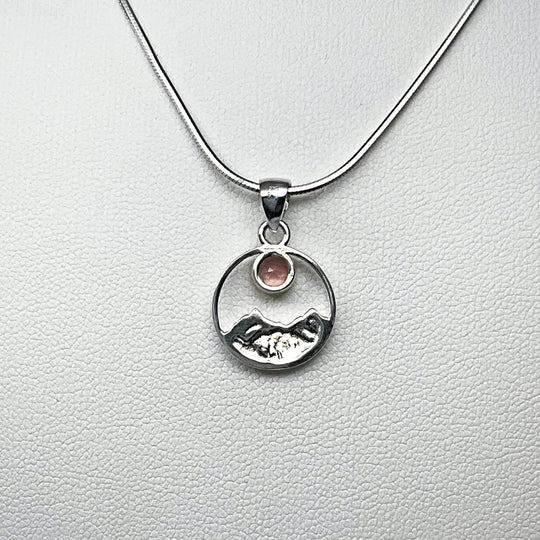 Rose Quartz Pendant-Rocks and Gems Canada