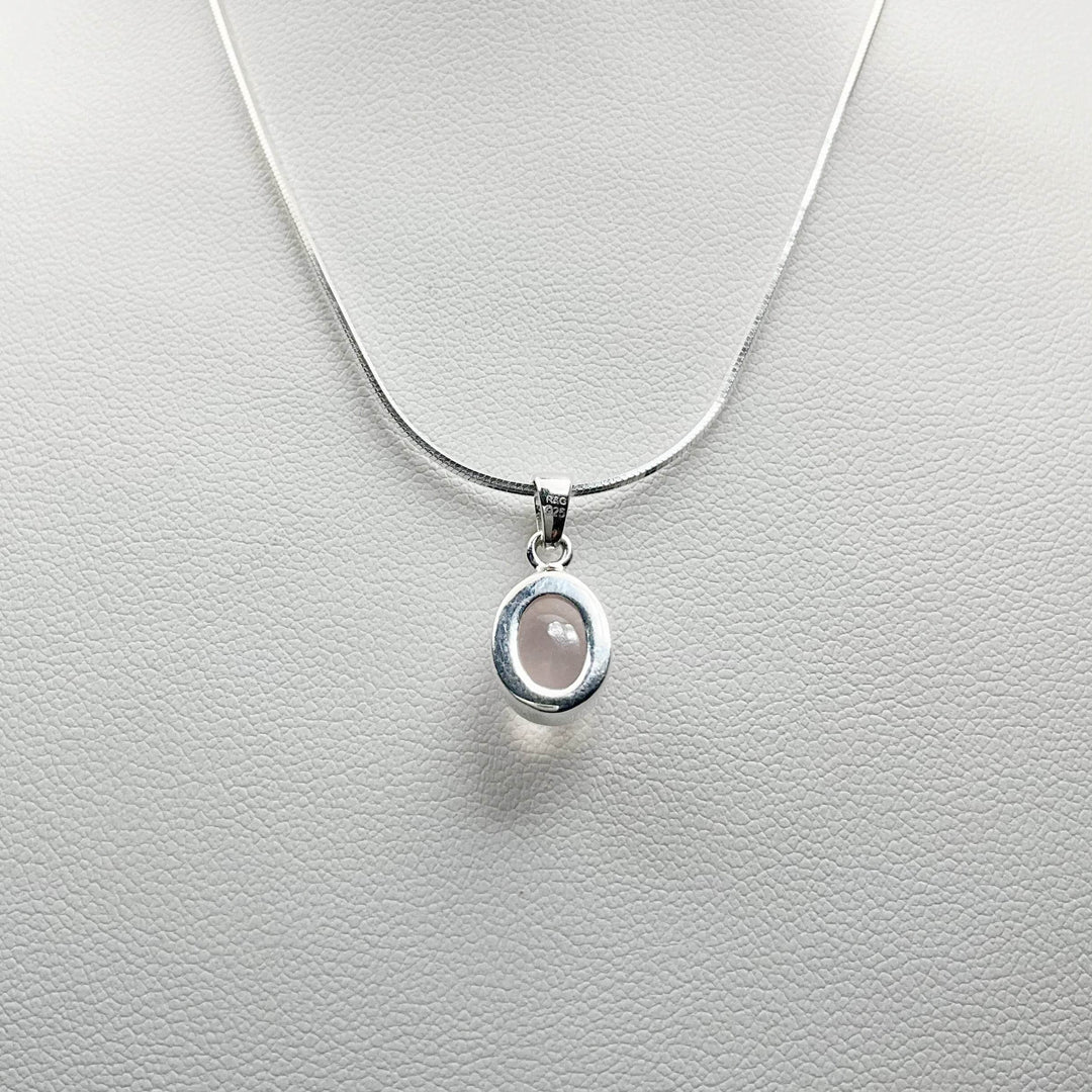 Rose Quartz Pendant-Rocks and Gems Canada