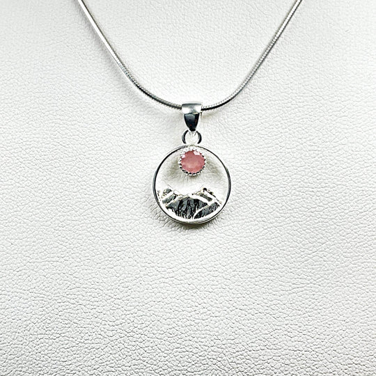 Rose Quartz Pendant-Rocks and Gems Canada