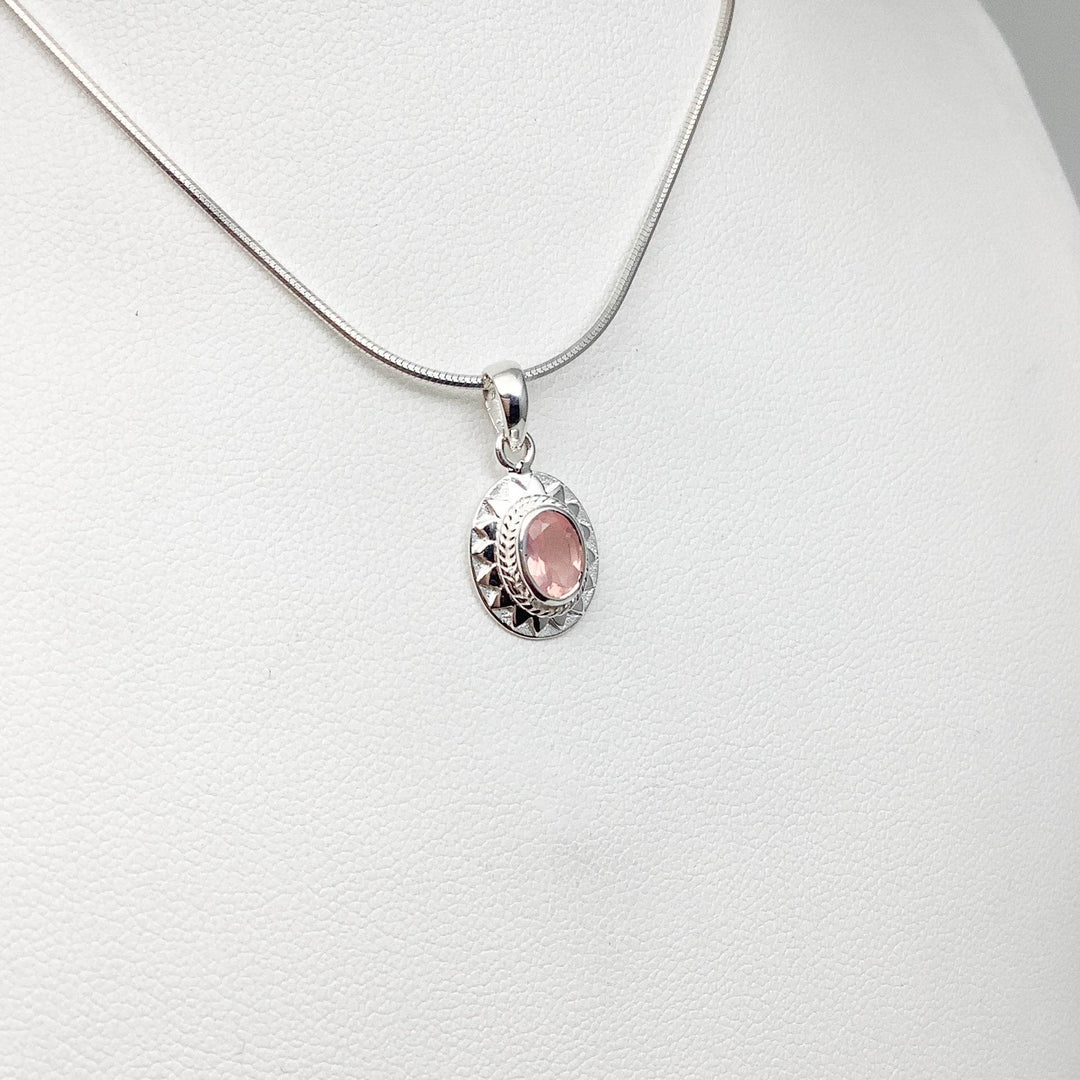 Rose Quartz Pendant-Rocks and Gems Canada