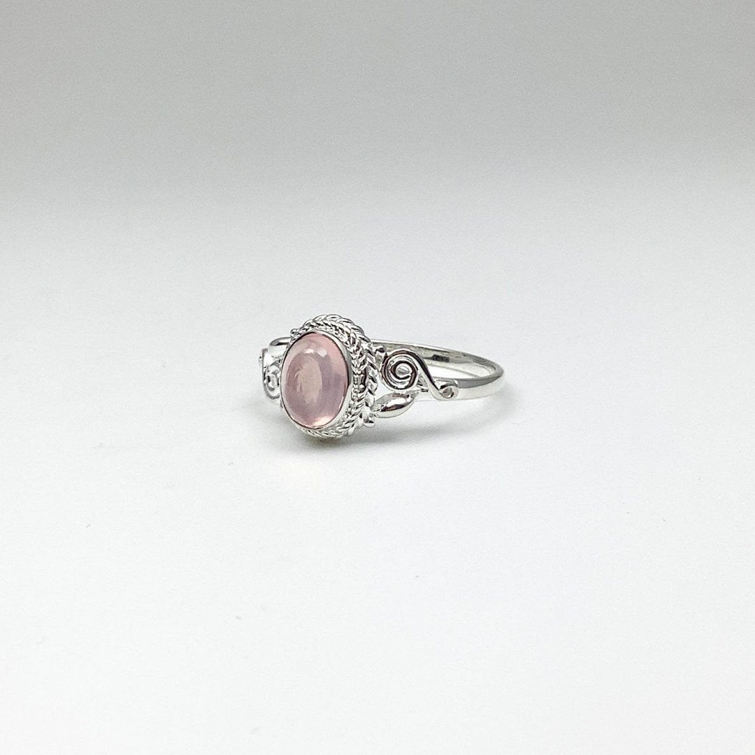 Rose Quartz Ring-Rocks and Gems Canada