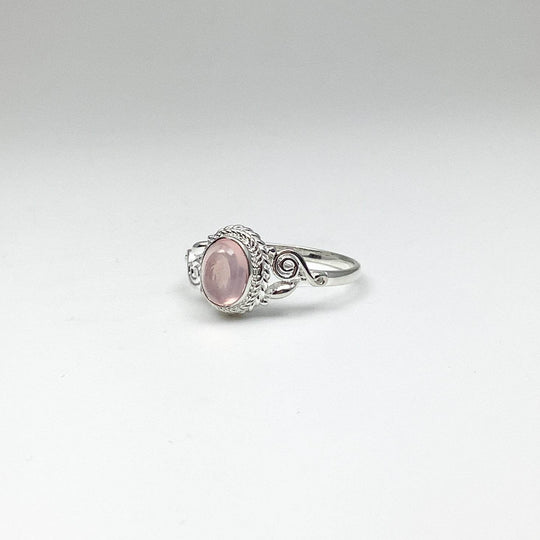 Rose Quartz Ring-Rocks and Gems Canada
