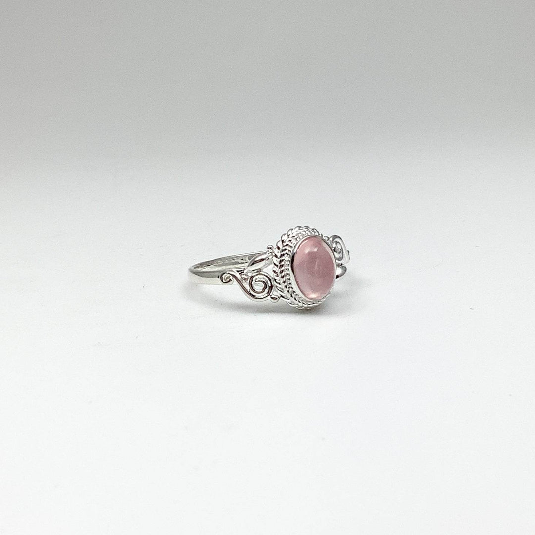 Rose Quartz Ring-Rocks and Gems Canada