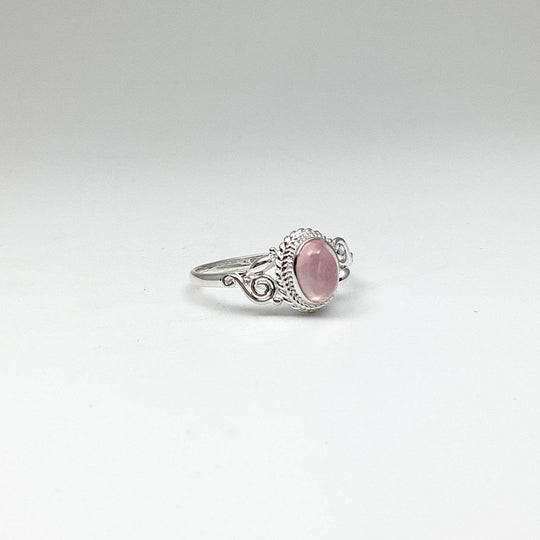 Rose Quartz Ring-Rocks and Gems Canada