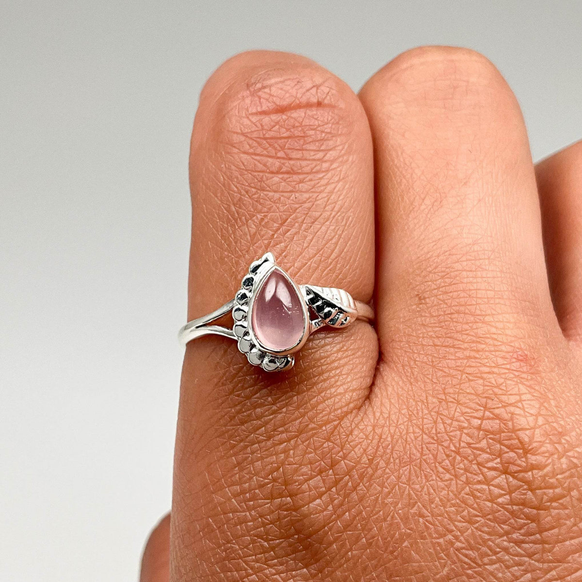 Rose Quartz Ring-Rocks and Gems Canada